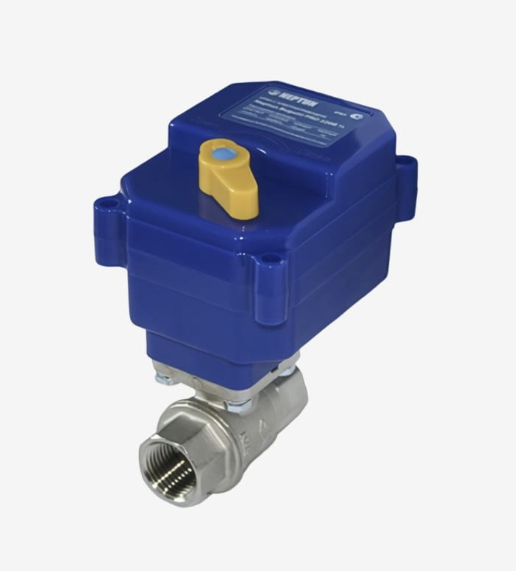 Шаровой кран с электроприводом